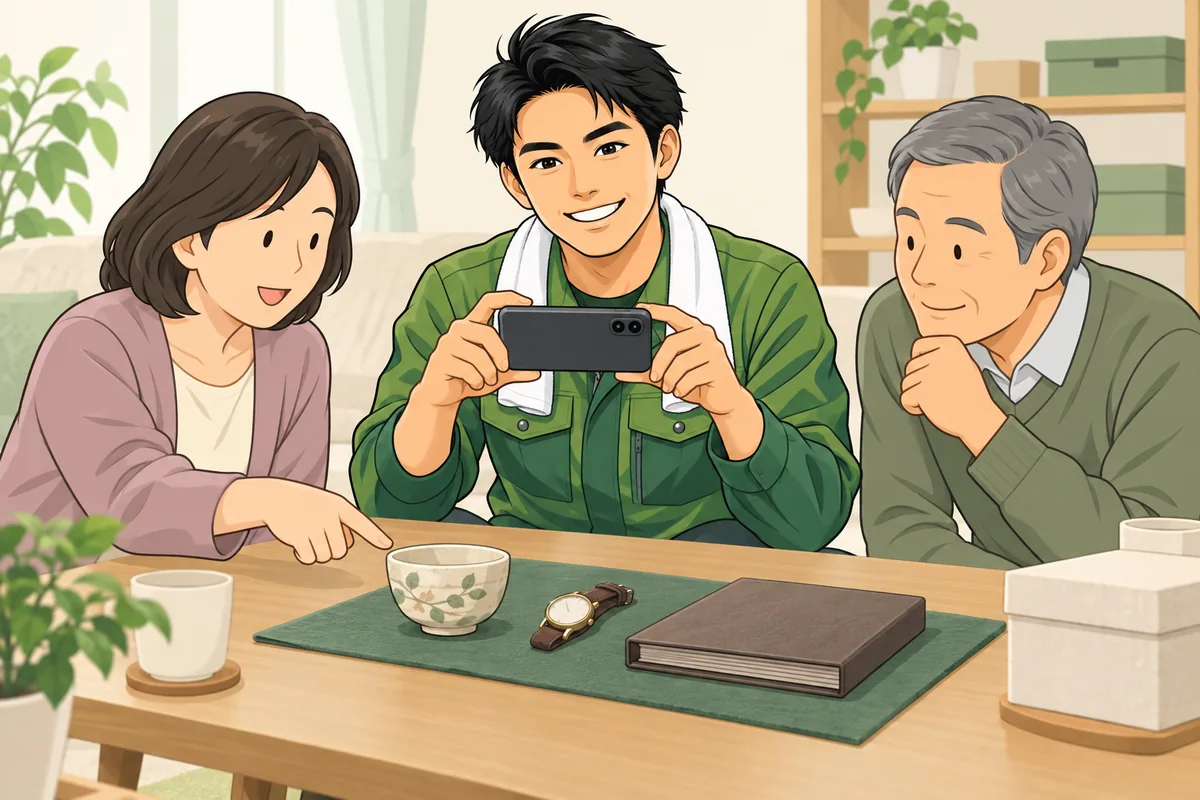 後で親族に責められないための「相談」と「記録」 のイラスト