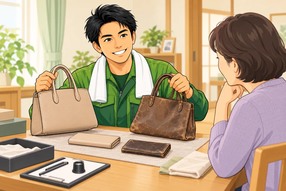 査定で「お値段がつく物」の条件:現場で見ている分かれ目 のイラスト