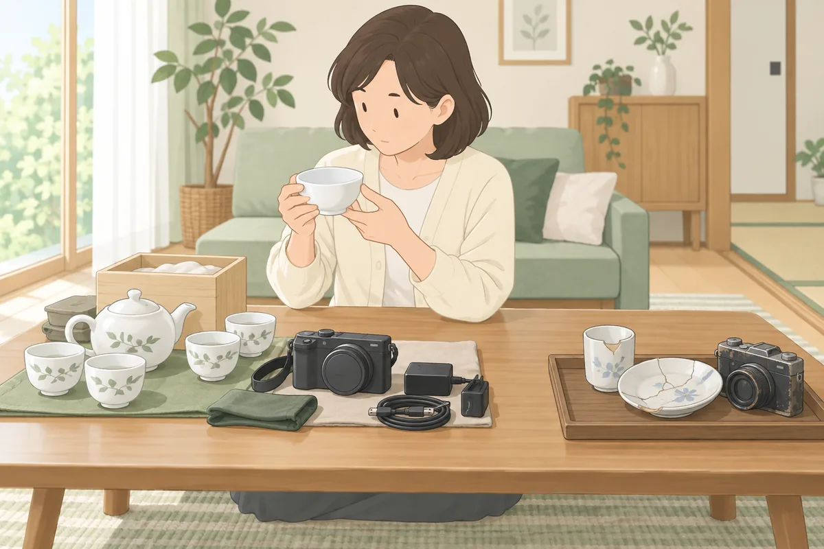 「売る」に回る物・回らない物の分かれ目 のイラスト