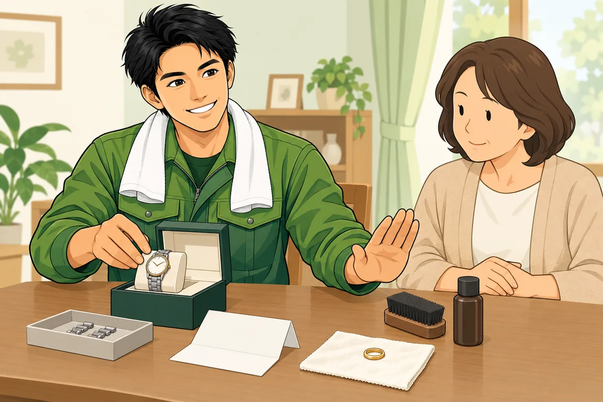 査定前の「やってはいけない」と「やっておくとよい」準備 のイラスト