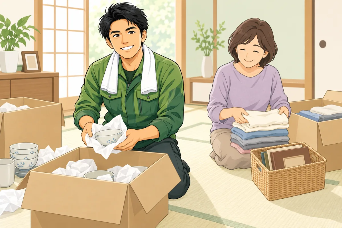 費用そのものを抑える現実的な方法（後悔しない選び方） のイラスト