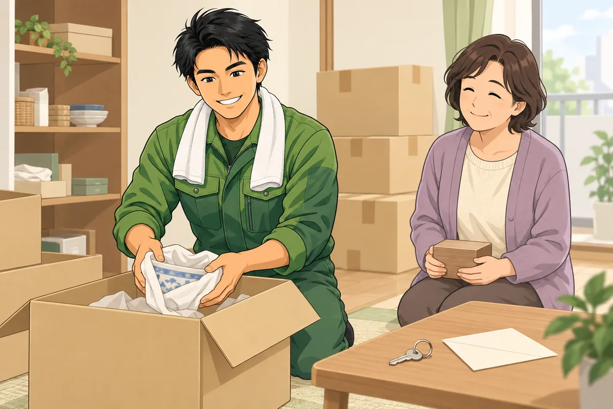 家賃が発生するなど「時期を早める事情」があるときの考え方 のイラスト