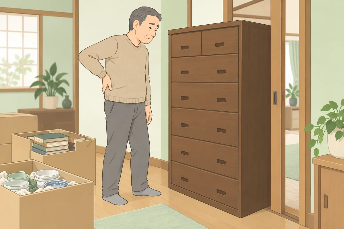 自分でやると逆に負担が増える工程とは のイラスト