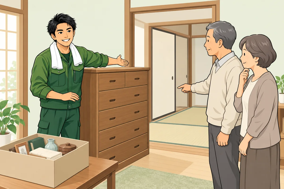 後悔しない業者の選び方と、切り替えの判断 のイラスト