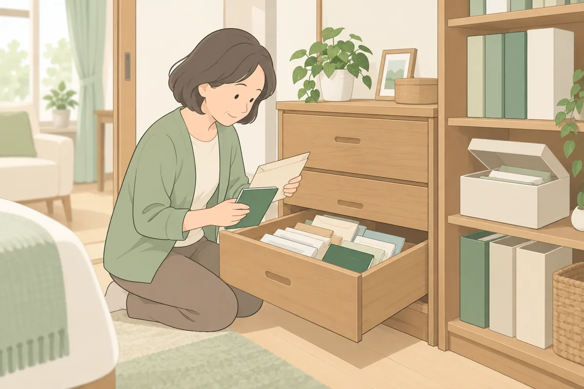 重要書類はどこにある?現場でよくある保管場所の傾向 のイラスト