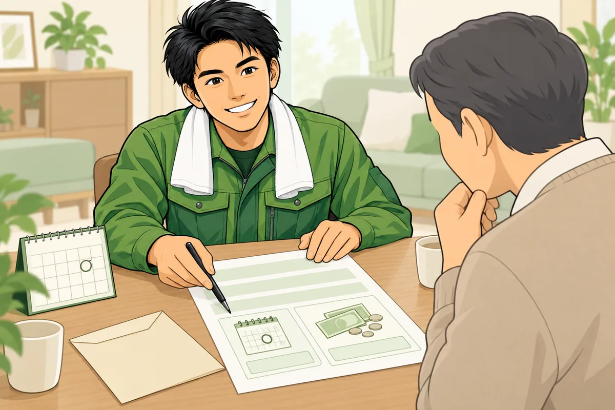 見積書の有効期限・支払条件は見落としが多いチェックポイント のイラスト