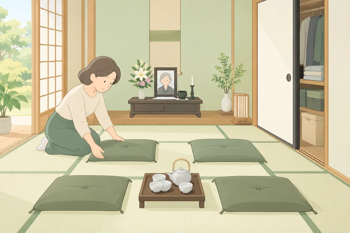 法要までに触るべき所／後回しにしていい所の切り分け のイラスト