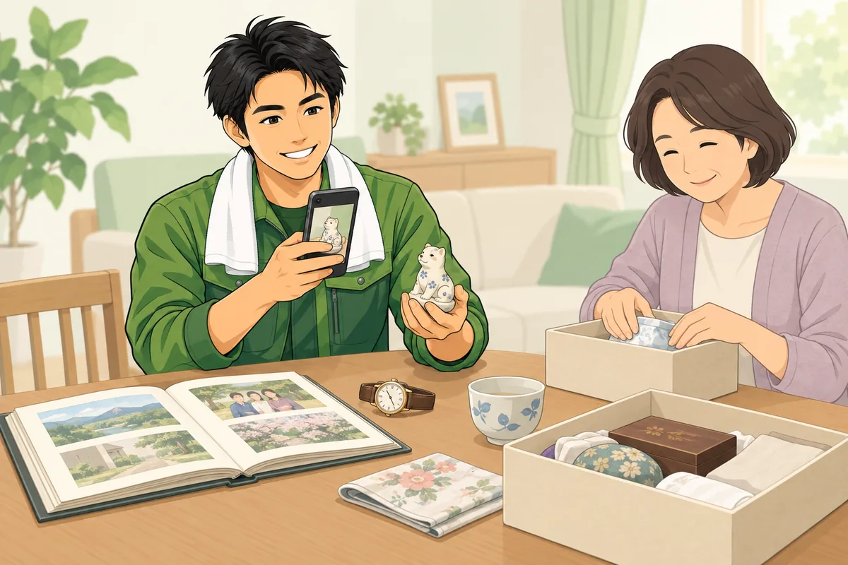 兄弟が動かないとき、揉めずに進める段取り のイラスト