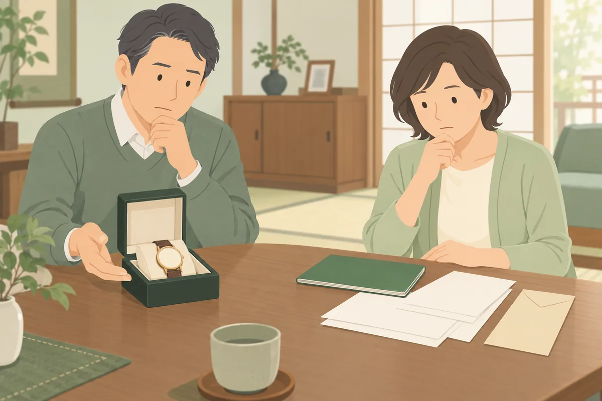 「形見分け」と「故人の口座からの支払い」で起きやすい2つの型 のイラスト