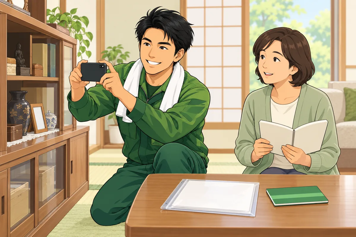 専門家の確認を待つ間でも、今日からできる3つのこと のイラスト