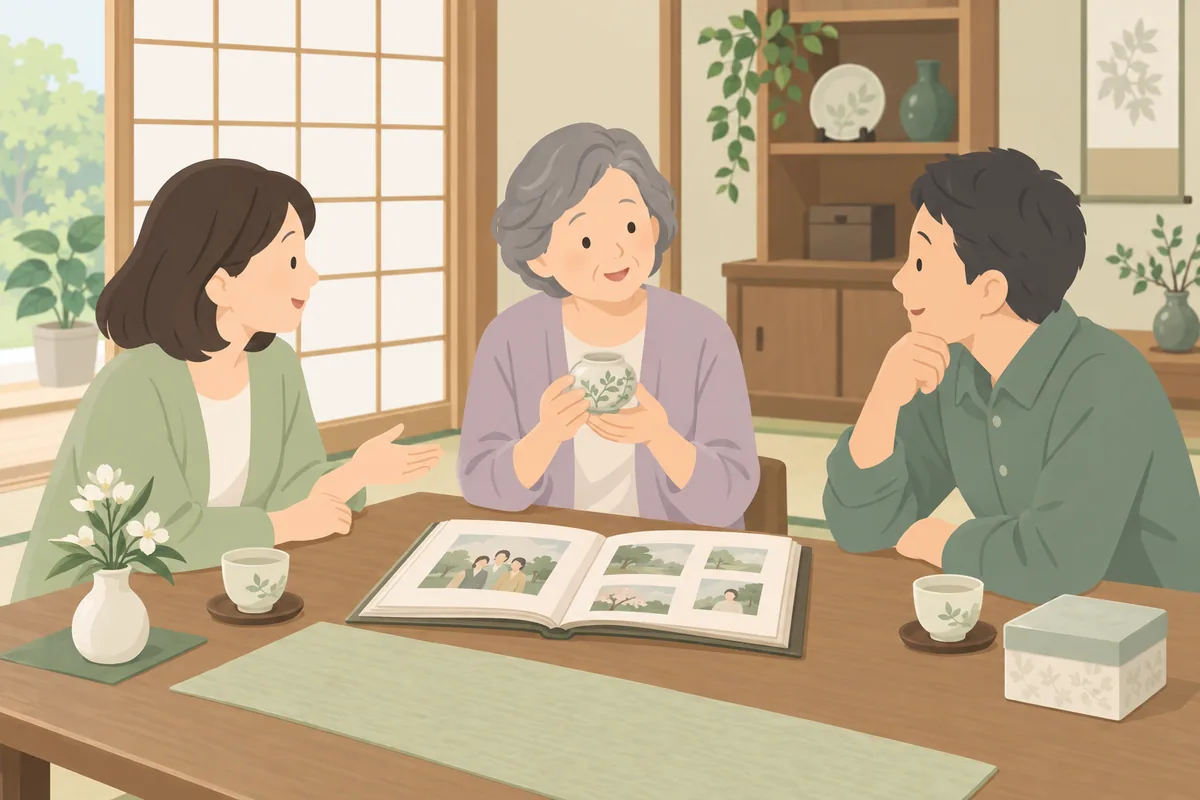 母が存命でも進めていい？親族と揉めないための進め方 のイラスト