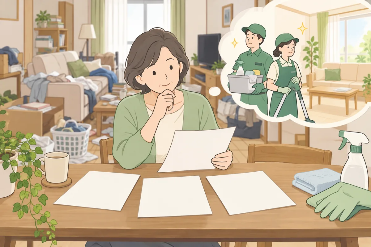 外注するとどのくらいかかるのか(費用感の目安) のイラスト