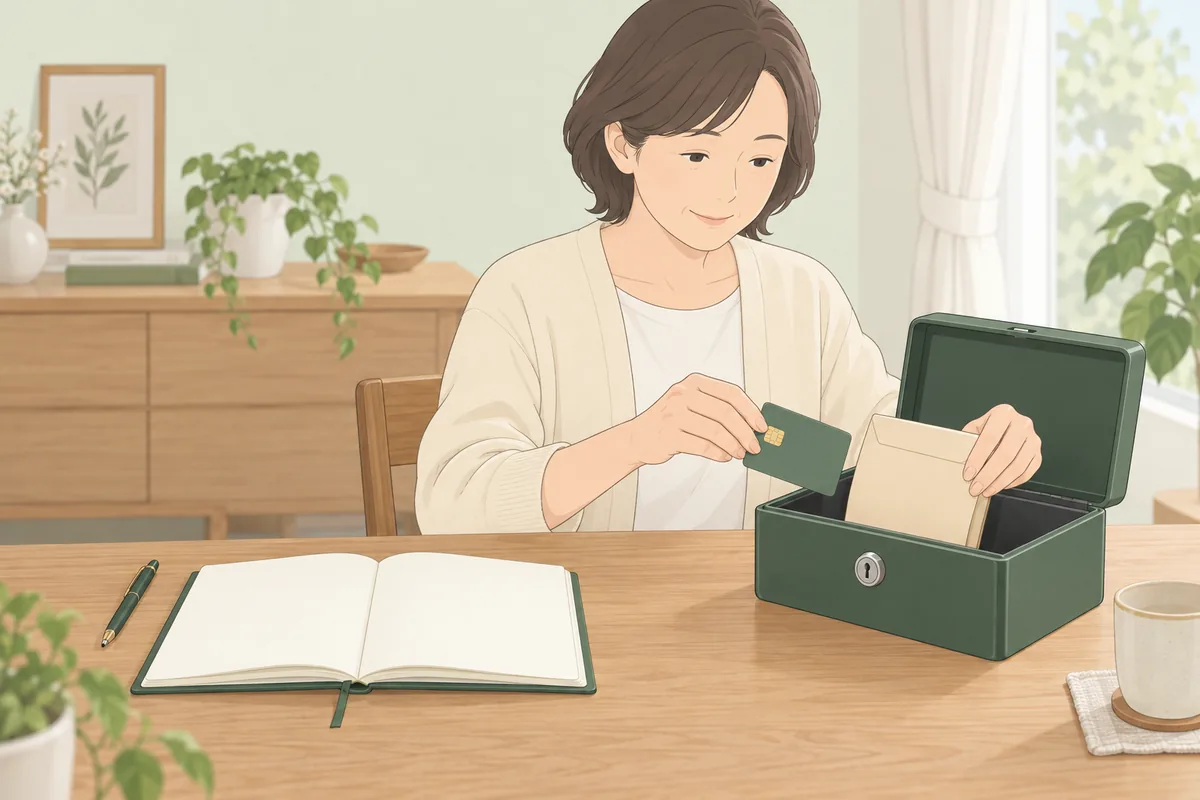 書かなくていいこと・書くと危ないこと のイラスト