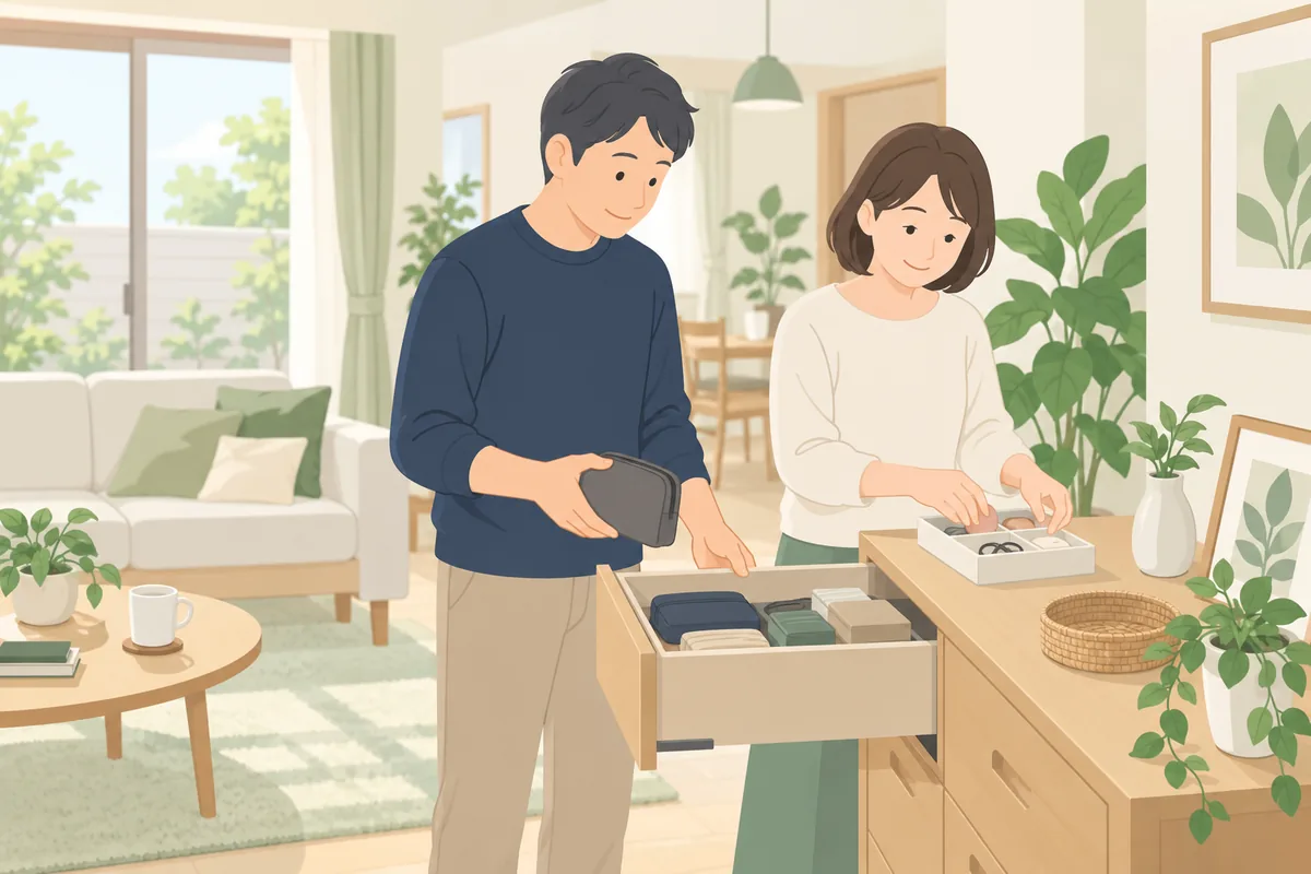 生前整理はいつから始める?60代前でも早すぎません のイラスト