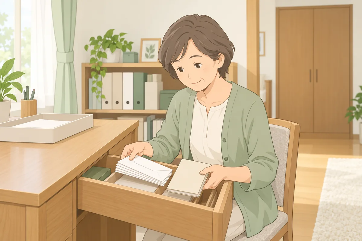 迷わない捜索の順番 見つかりやすい場所から回る のイラスト